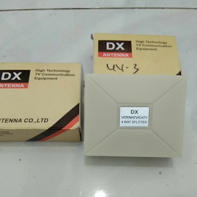 SPLITTER ANTENA TV DX 4 WAY