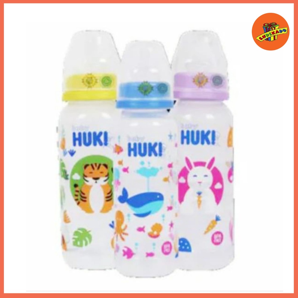 MAKASSAR! HUKI BOTOL SUSU 240ML CI 0329 - Botol Susu CI0329