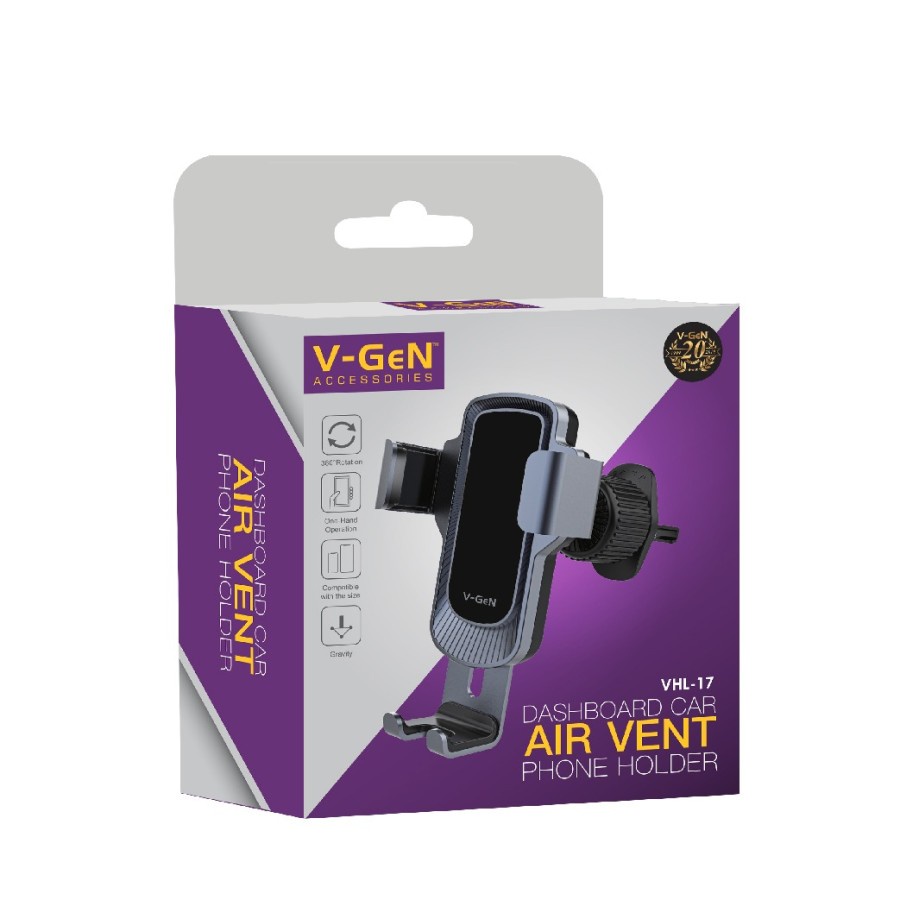 Phone Holder AC Mobil V-GeN VHL-17 Dashboard Car Air Vent Pegangan HP