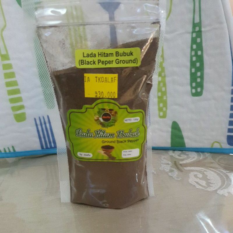 

Lada Hitam Halus / Bubuk 100gram