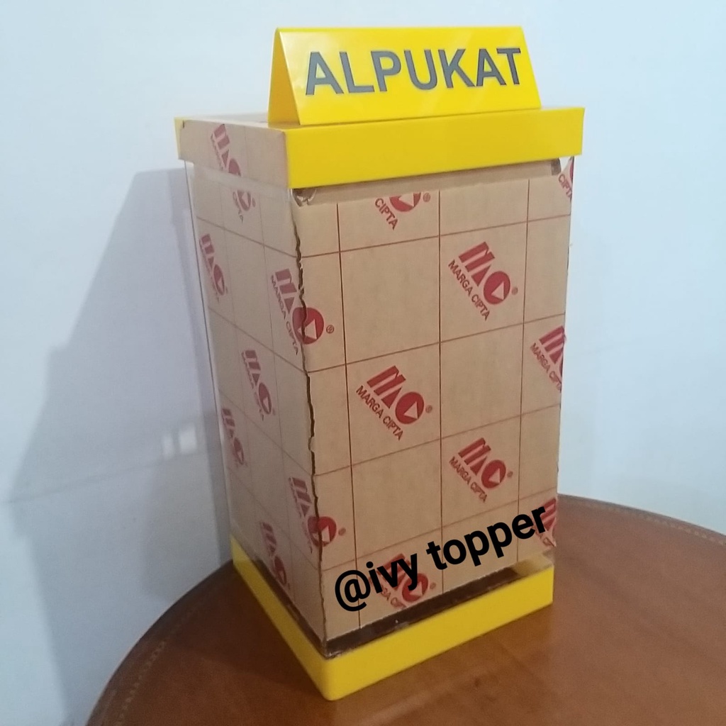 Tabung Es Buah 28x30x55 cm Akrilik Tabung ES BUAH Akrilik Wadah Minuman 42 LITER