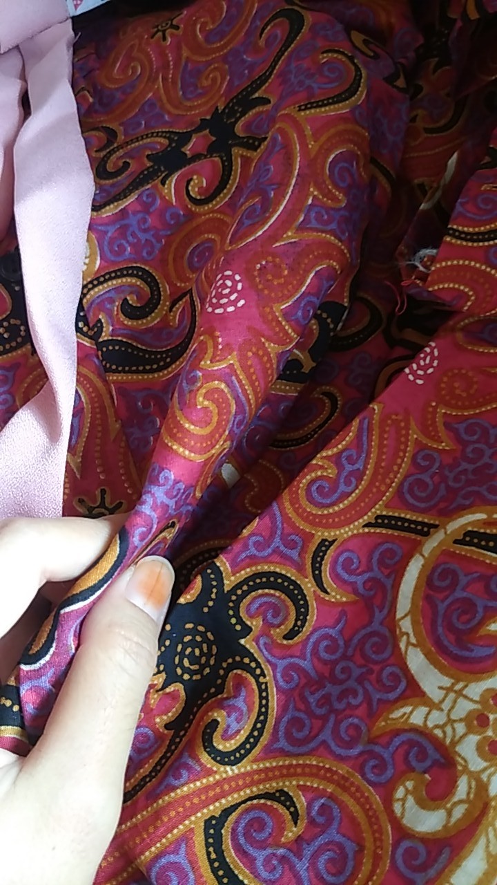 Batik Wanita Asj Sa Hrb026 Kenongo Kemeja Tosca Pendek