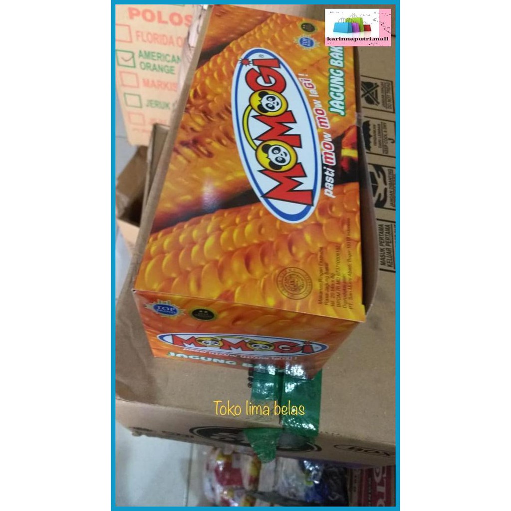 

E5Ewsfg- Momogi Snack Isi 20 Pcs X 8Gram 78Itjyhf-