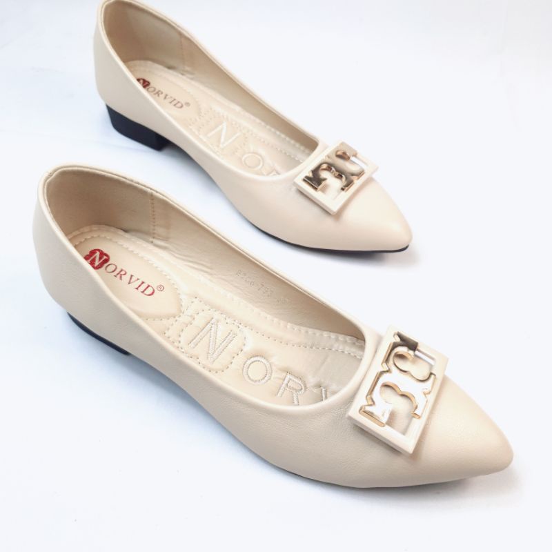 NORVID FlatShoes Kerja Formal Elegant 8788-793