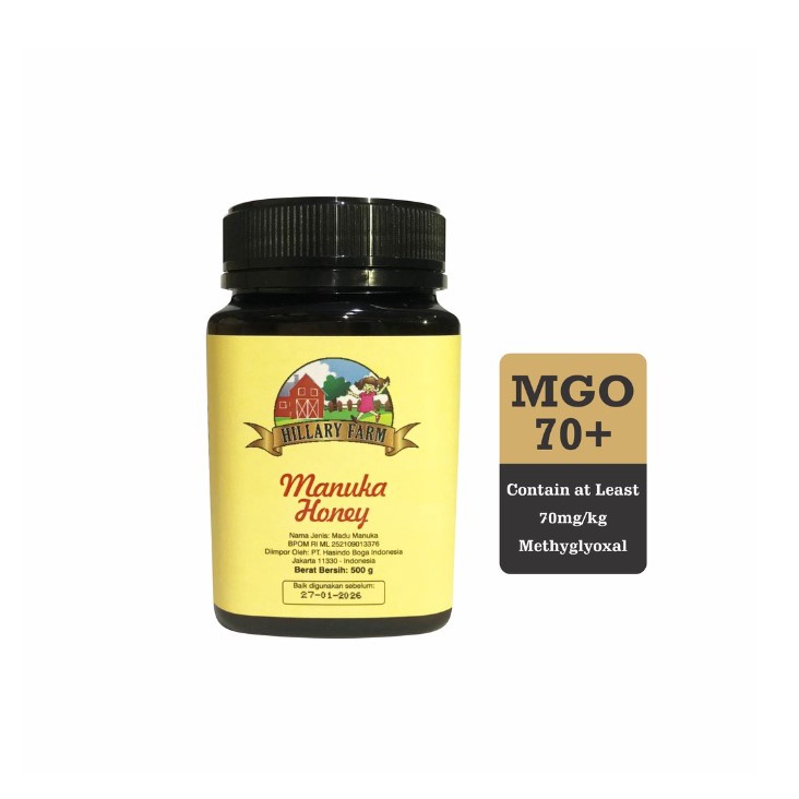 

Terlaris Hillary Farm Manuka Honey 500 Gram - FREE SENDOK KAYU & BUBBLEWRAP