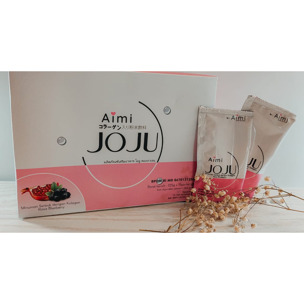 JOJU Collagen Drink By AIMI BPOM Vit C / Pemutih / Skin Whitening / Minuman Pemutih Kulit/ Colagen
