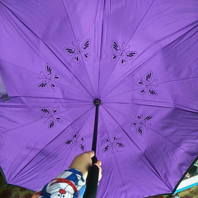 Payung Terbalik Kazbrella Upside Down Umbrella