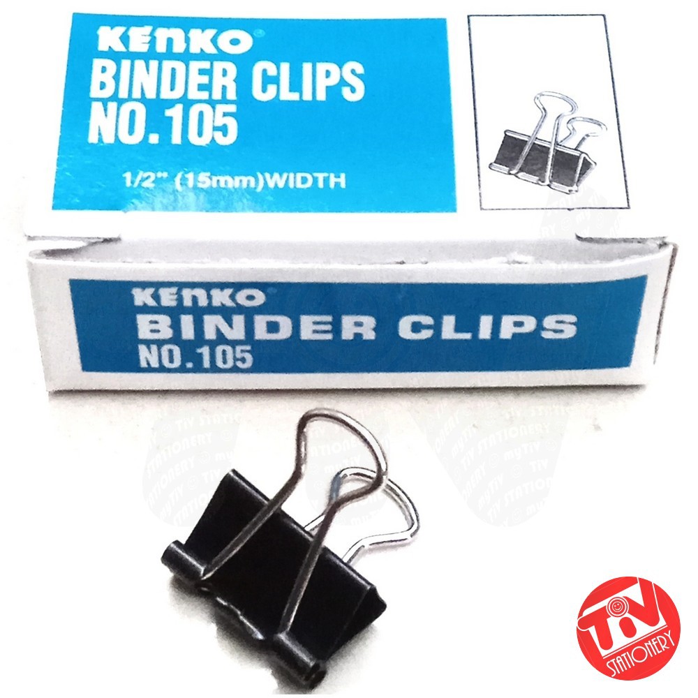 

Binder Clips | Penjepit Kertas Joyko (1 pack = 12 pcs)