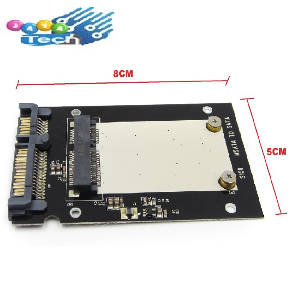 Konverter Adapter mSATA SSD to 2.5 inch SATA SSD