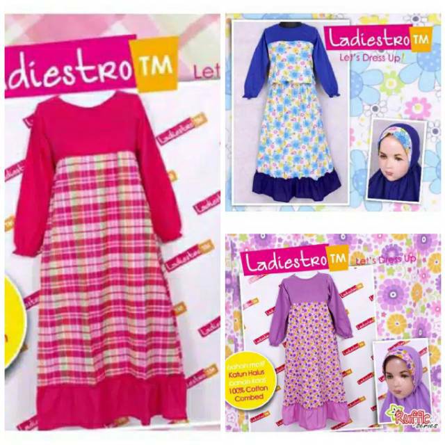 GAMIS ANAK REMAJA BRANDED KATUN  (12 - 15 Tahun)