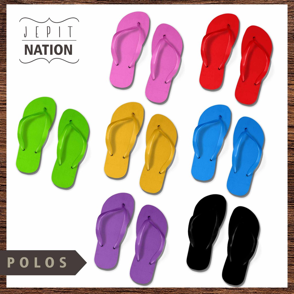  Sandal  Jepit  Rainbow Polos  sendal wanita  anak perempuan 