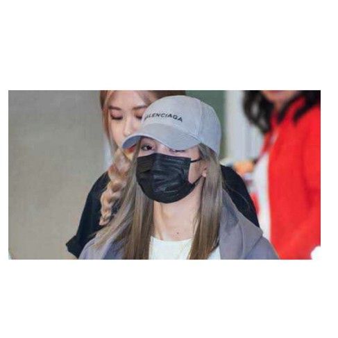 Masker Earloop Hitam 3 Ply Isi 50 Pcs Murah