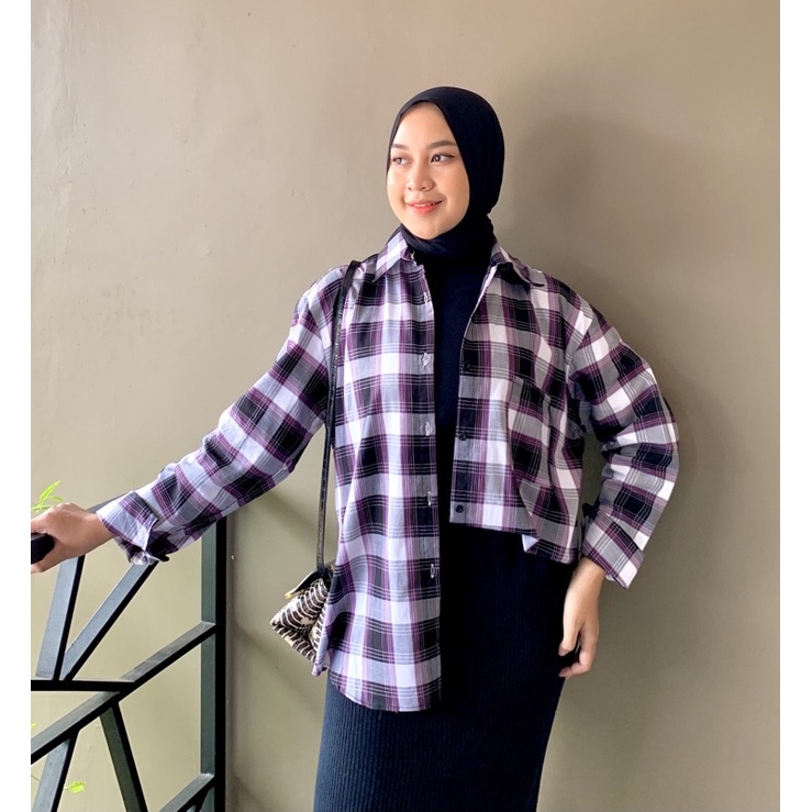 FLANILA RAYON TWILL // KEMEJA FLANEL JUMBO