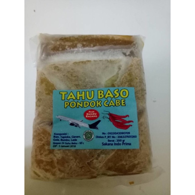 

Tahu baso pondok cabe