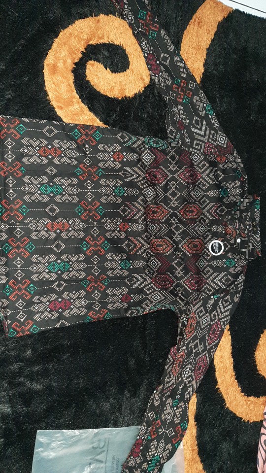 Kemeja Lengan Panjang Batik Songket