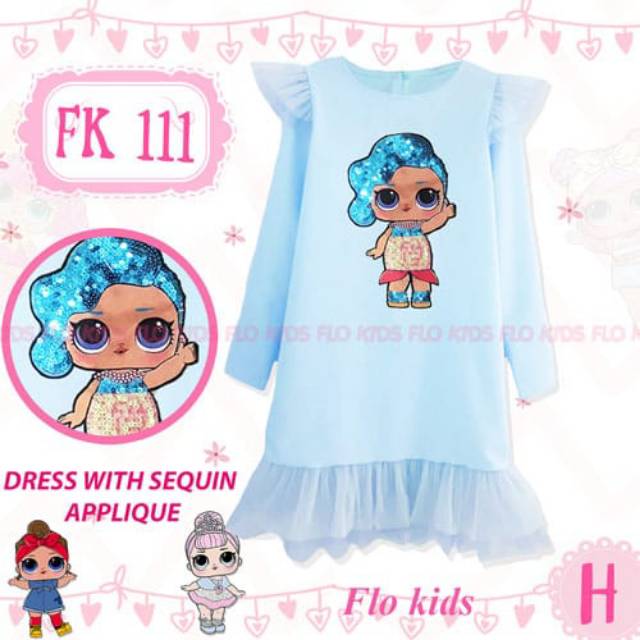 Dress lol sequin FK 111 H
