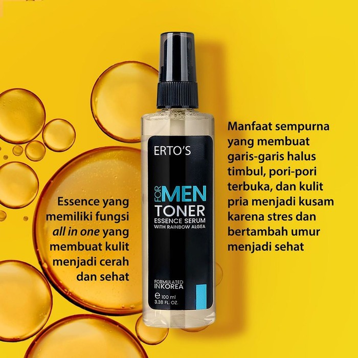 ERTOS MEN TONER ESSENCE / ERTOS TONER FOR MEN / ERTOS TONER PRIA