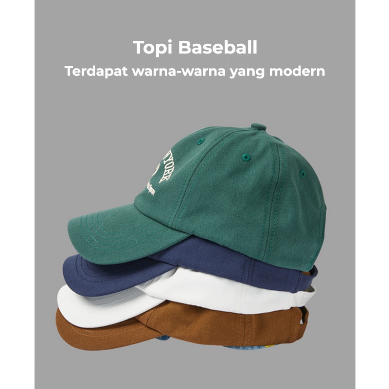 Topi Pria Baseball Dewasa 1989 New York Fashion Olahraga Sport Cap Import style cowo korea TTL