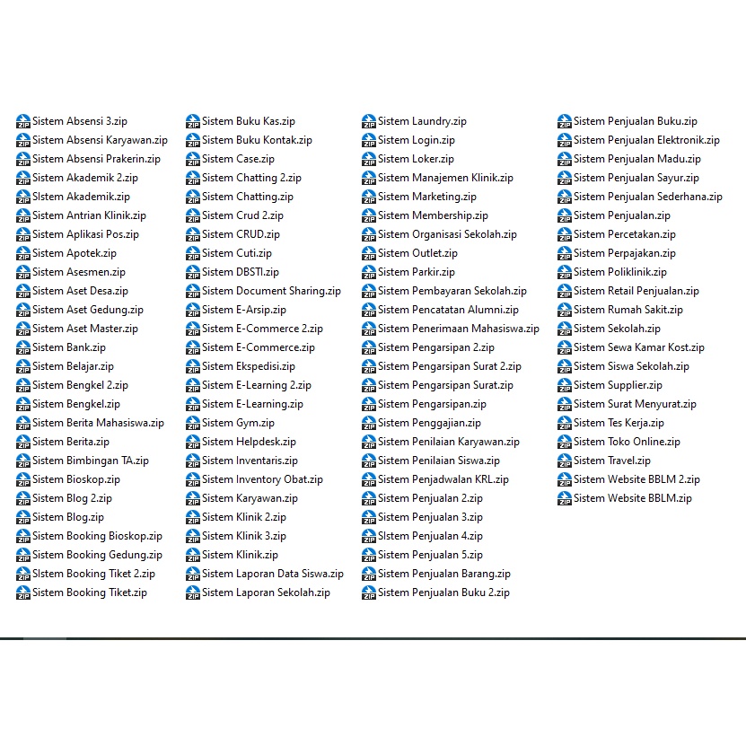 Kumpulan Source Code PHP CI LARAVEL Sistem Informasi Lengkap Dengan Database Free Hosting-2
