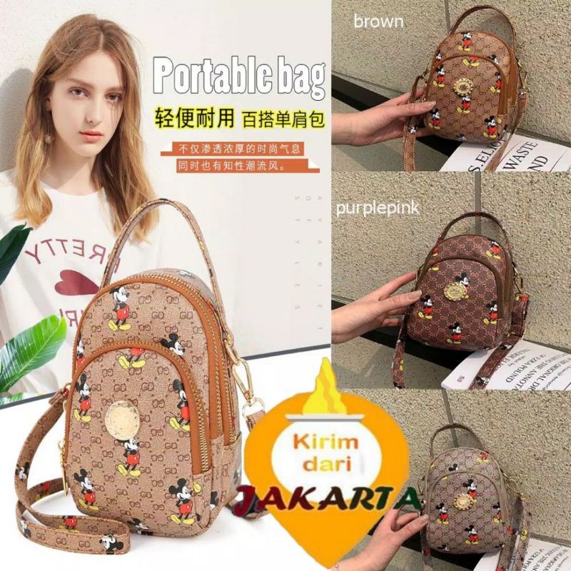 (4PC BISA IKG)GTBI9988740 New Arrival  !!!  Tas Selempang  Tas Wanita Import  Premium Terbaru