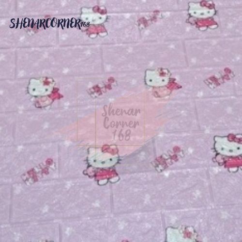 WALLPAPER FOAM 3D / WALLPAPER MOTIF BATU BATA UK 70 X 77CM / WALLPAPER STIKER DINDING 3D KAMAR TIDUR RUANG TAMU , SHENARCORNER168