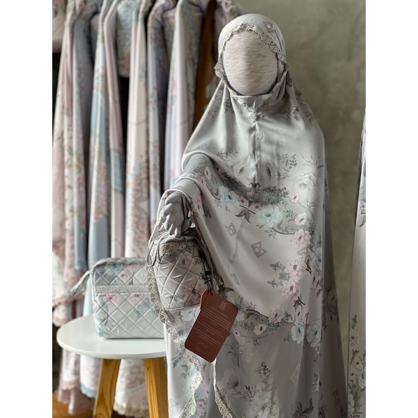 TERGEMES!! Mukena Anak Silk  Maisara Premium-1