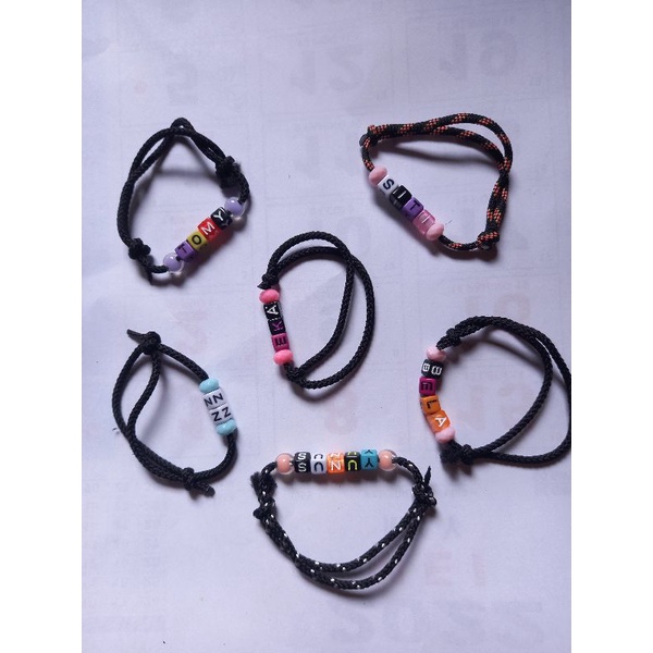 Gelang Tangan Pria/Wanita Custom Nama