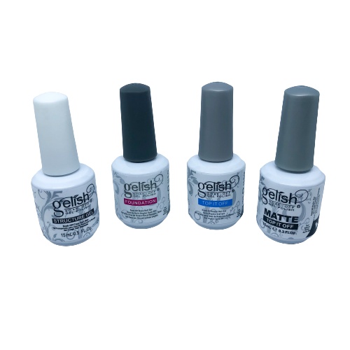 Gelish HARMONY Top Coat Base Coat Structure Gel 15 ml