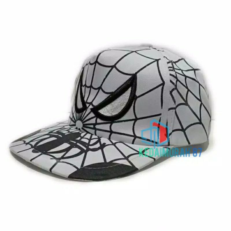 topi anak spiderman baseball topi spiderman