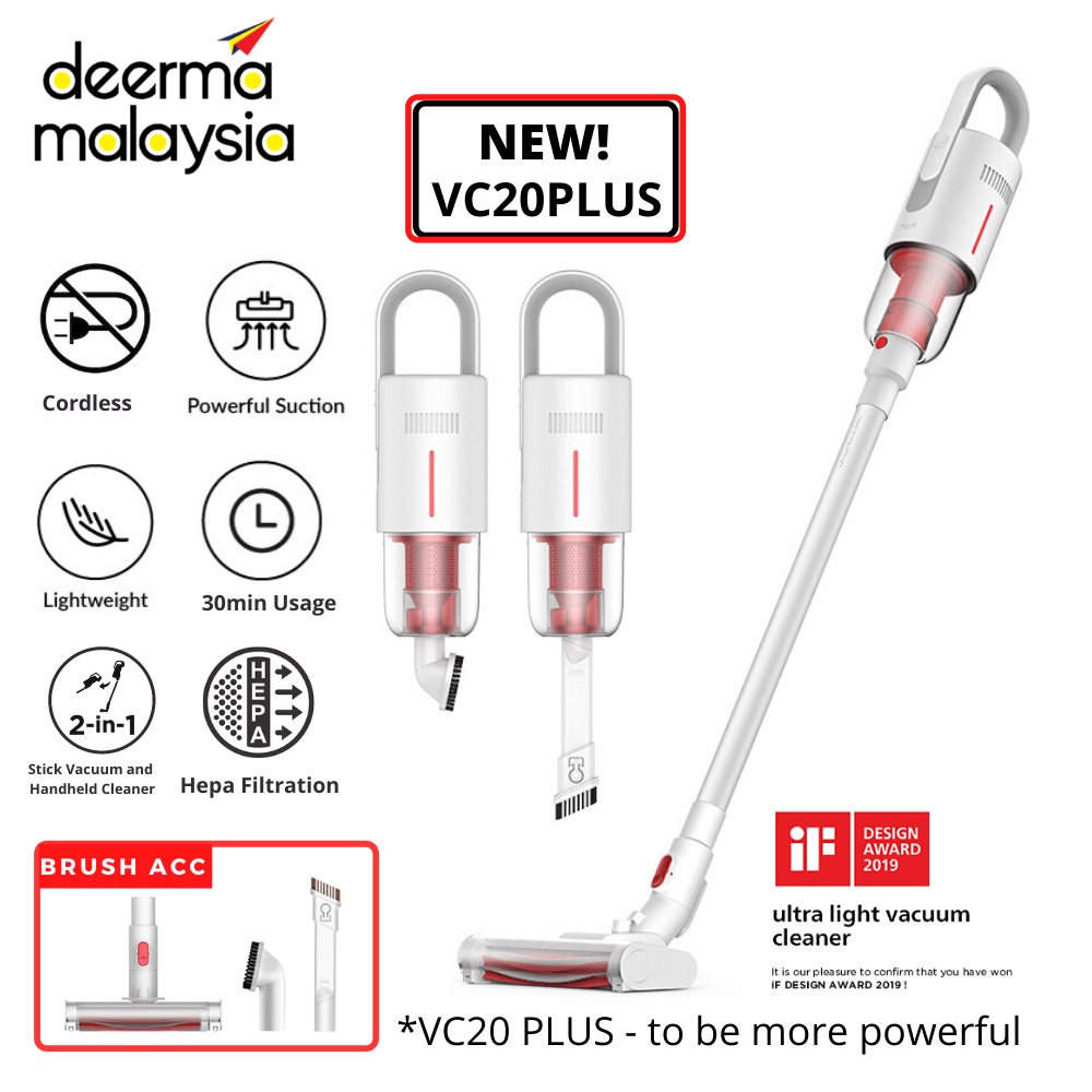 VACUUM DEERMA VC20PLUS WIRELESS RECHARGEABLE VC-20PLUS