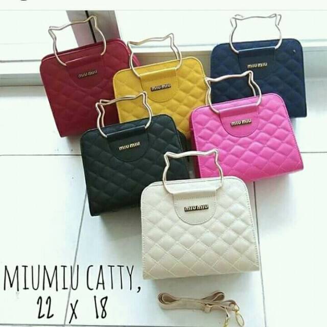 Miumiu catty bag