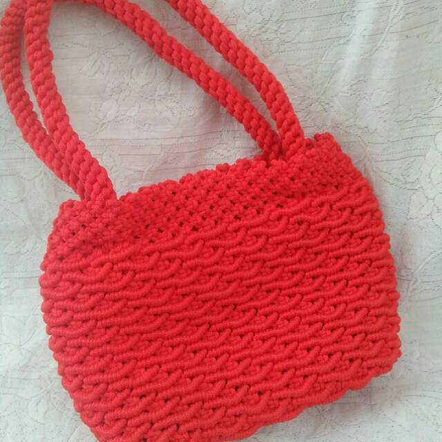 Tas Tali Kur Motif Cacing