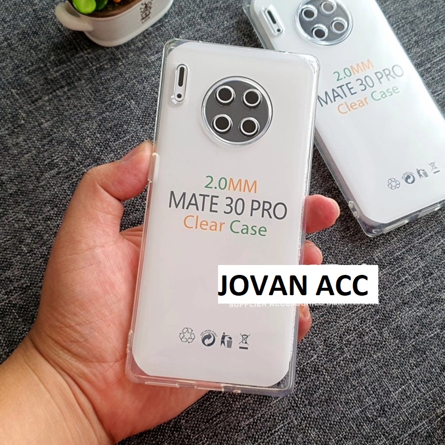 HUAWEI MATE 30 PRO HUAWEI Y5 2018 CASE HD BENING CLEAR 2.00mm SOFTCASE SILIKON KARET CASING TPU COVER PELINDUNG BELAKANG MATTE 30 PRO