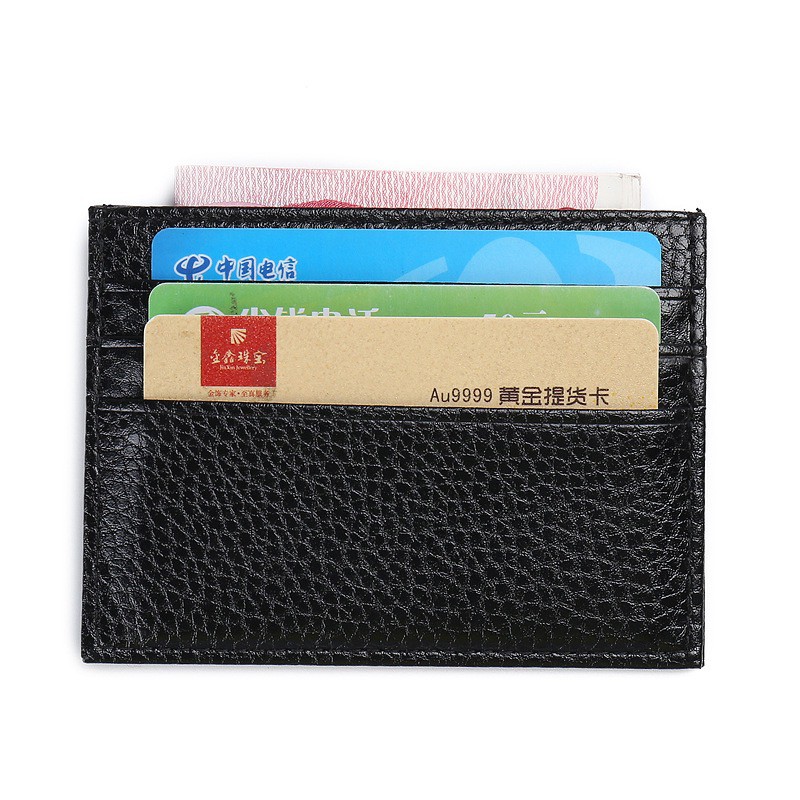 DOMPET KARTU TIPIS TEMPAT ATM KREDIT KTP PRIA WANITA BAHAN KULIT SINTETIS ORIGINAL JINBAOLAI C022