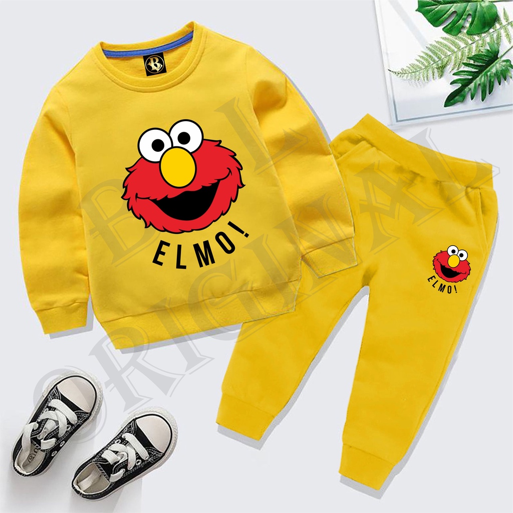 BS/COD/SETELAN ELMO ANAK ANAK 1-7 TAHUN//REALPIC//GOOD QUALITY