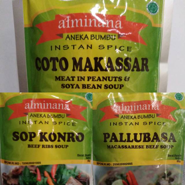 Bumbu Coto Makassar Alminana Shopee Indonesia