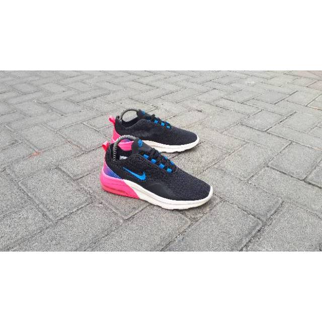 nike pink and blue sneakers