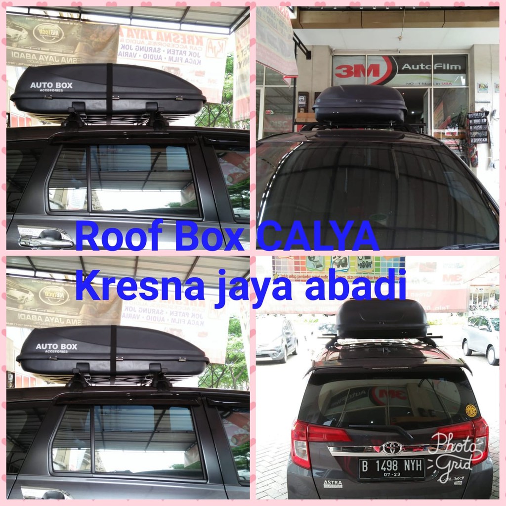 PROMO ROOF BOX ROOFBOX MOBIL CALYA DENGAN KAPASITAS BESAR DAN KUALITAS IMPORT