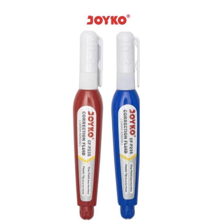 

Correction Fluid Cairan Koreksi Penghapus Cair Joyko CF-P235 | 12 Pcs