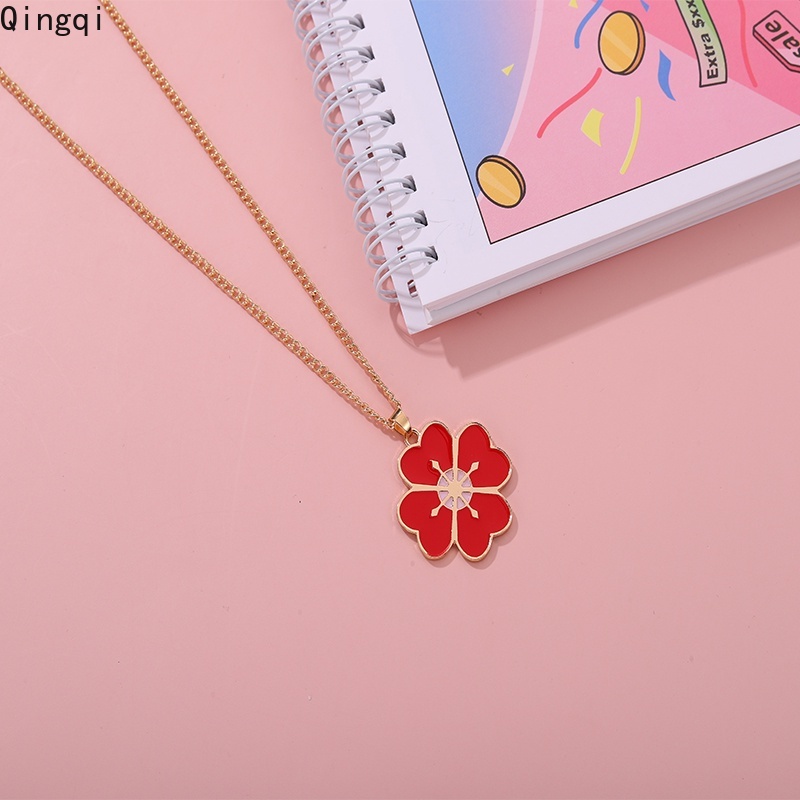 Kalung Liontin Anime Game Genshin Impact Hu Tao Ghost Untuk Pria Dan Wanita