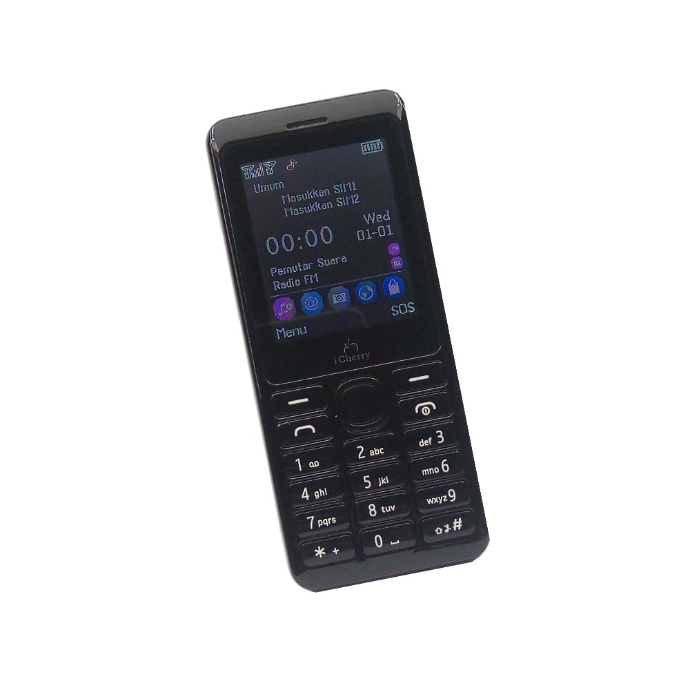 iCherry C206 Super Big Speaker 2.2 inch (tidak bisa gunakan operator telkomsel)