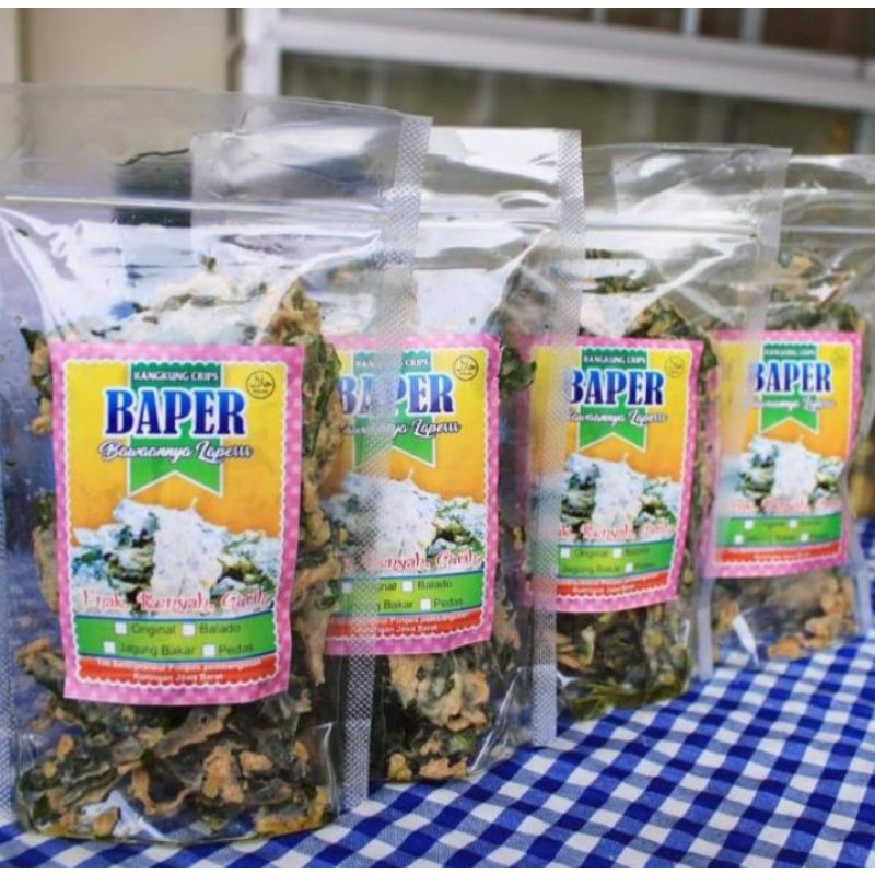 

Kangkung Crispy BAPER (Bawaannya Laper)