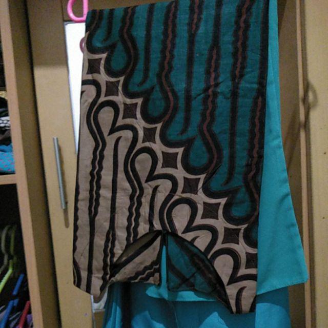 Batik Edo - Batik Tunik Monica Variasi Parang Warna Sgh 163 Seragam Pakaian Kerja Kantor