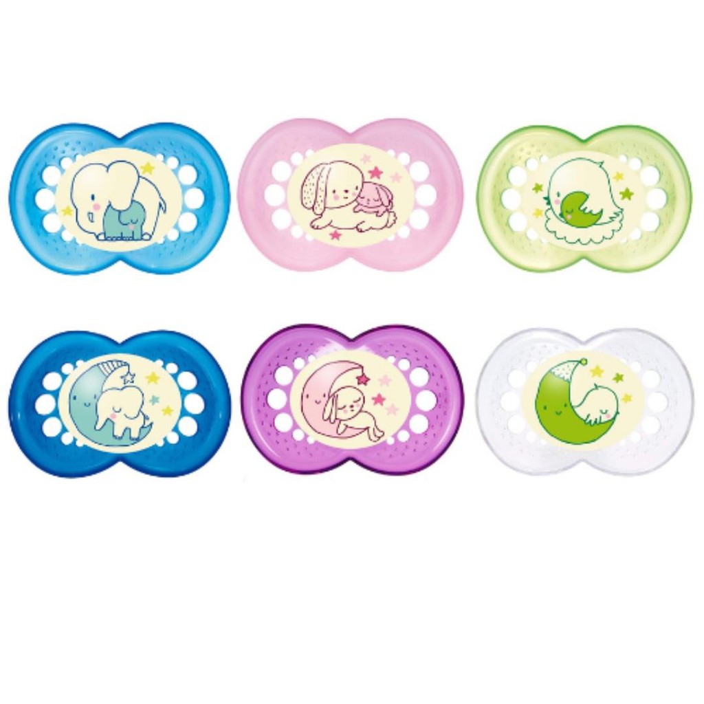 MAM Pacifier Night Empeng Bayi 6m+