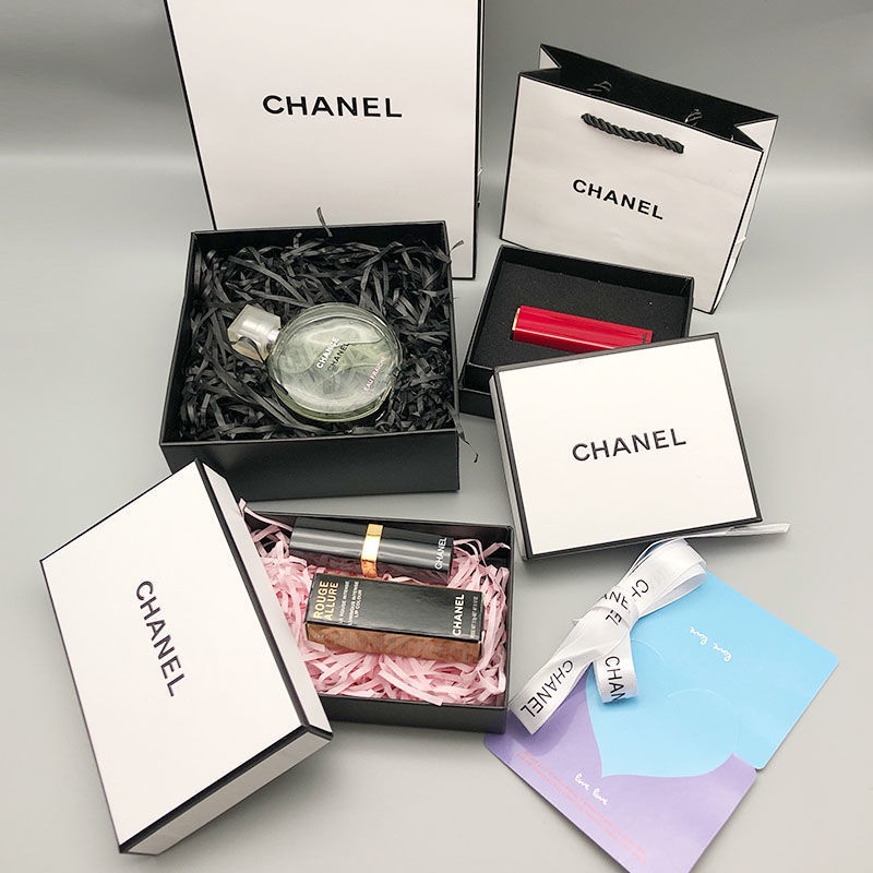 

T10 CHANEL Suitable For Counter Xiaoxiang Lipstick Box Shopping Bag Festival Cosmetics Paper Packagi