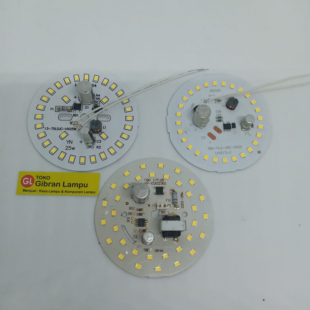 PCB Mata Lampu LED 25w Tanpa Driver - Mata LED AC Langsung 220V (BM)