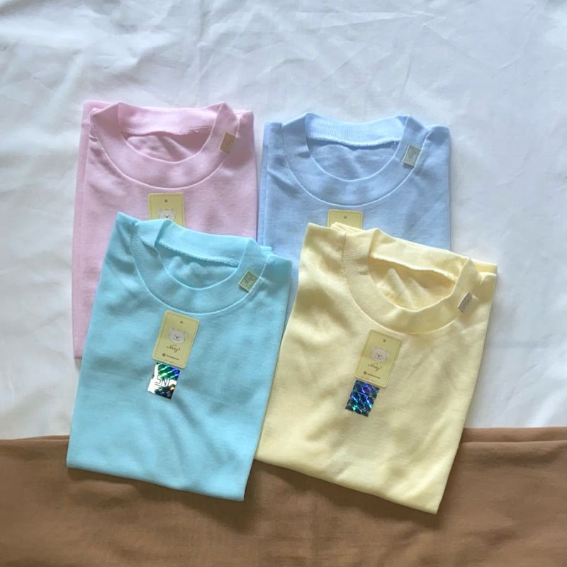 Baju anak laki laki perempuan 2 tahun | Oblong Warna (2thn)