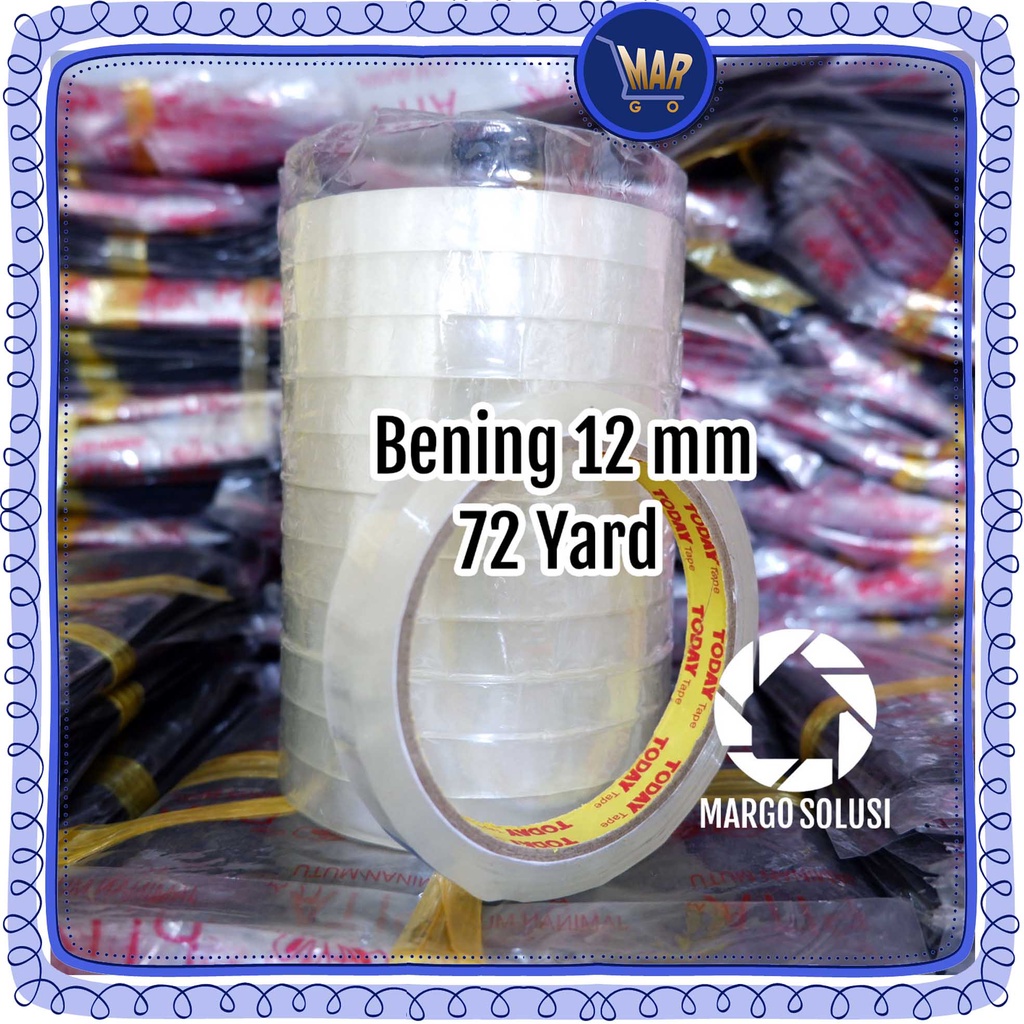 

Lakban Bening Isolasi 1 Jari Isolasi 0.5 inch 12 mm Selotip isolasi Plakban Tebal packing