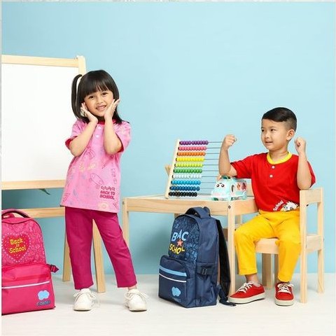 Afsheenastore Set Back To School Cloudbee / Ready Size 6 8 Th