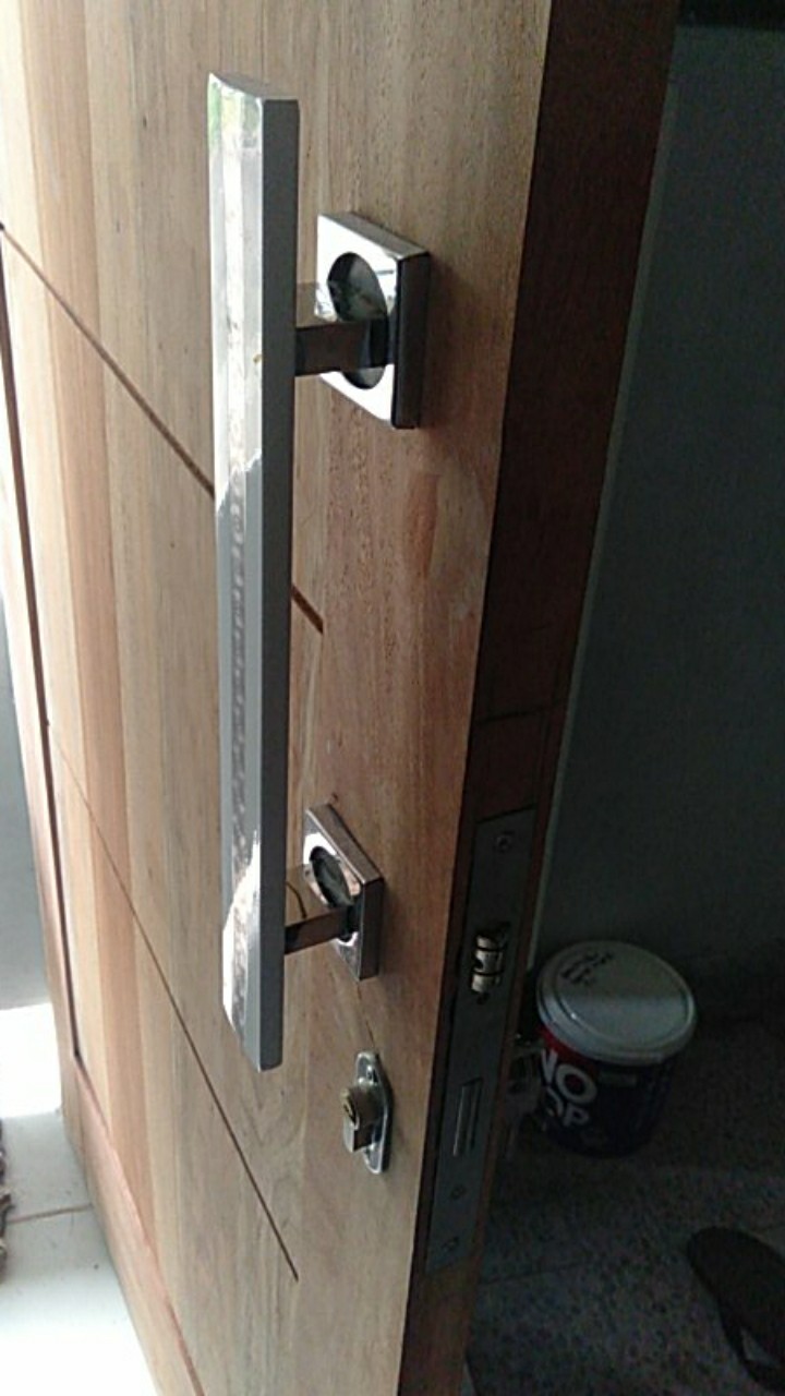 Handle Pintu Rumah 33cm Stainless Tarikan Pintu Rumah Gagang Door Minimalis Anti Karat Mewah Cakep